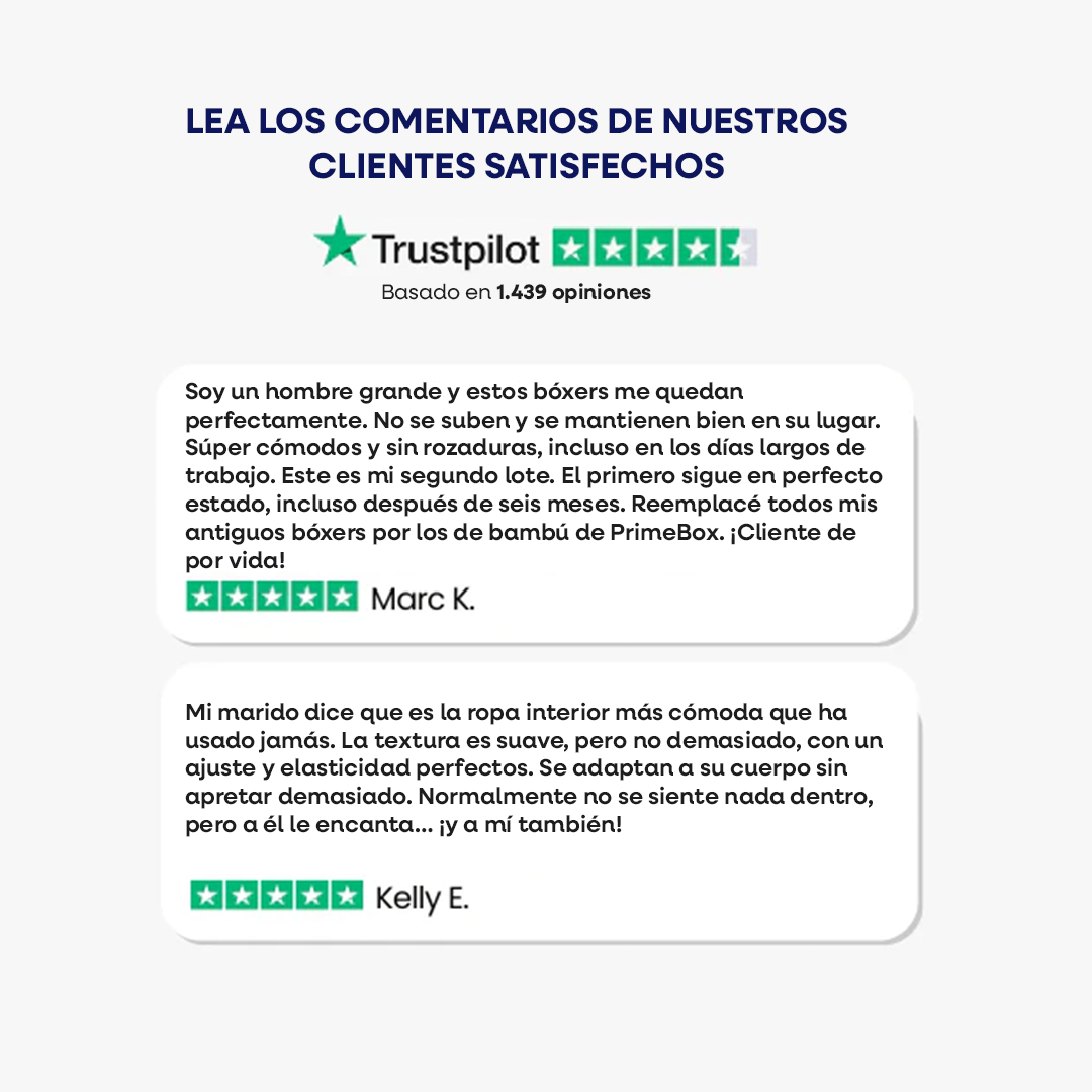 BOXER PRIMEBOX 1.0 EN FIBRA DE BAMBÚ PREME – CONFORT REVOLUCIONARIO DURANTE TODO EL DÍA